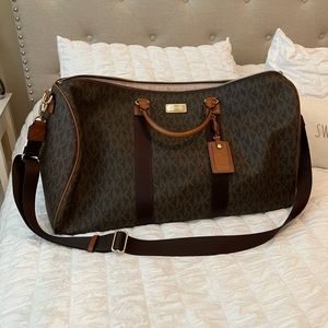 Michael Kors large travel duffel bag